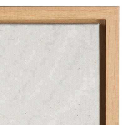 Sylvie Love You More Flinen Framed Canvas by Maggie Price of Hunt and Gather Goods