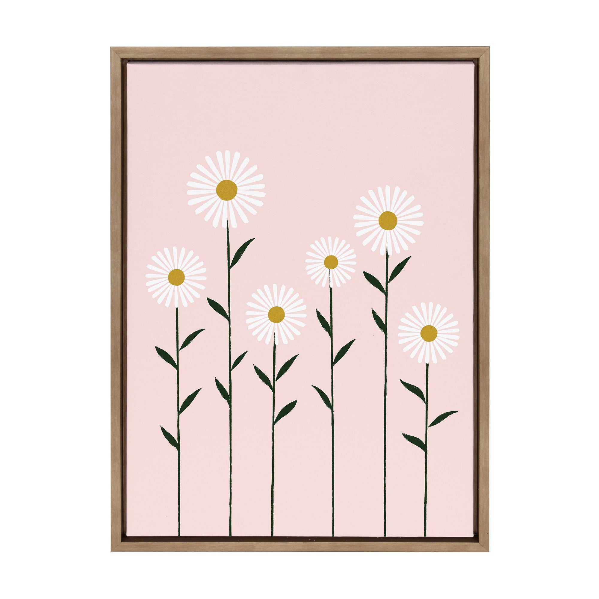 Sylvie Daisies Framed Canvas by kateandlaurel - product image 9 for Resin Society