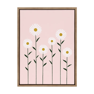 Sylvie Daisies Framed Canvas by kateandlaurel - product image 9 for Resin Society