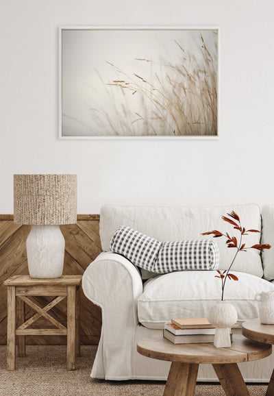 Sylvie Marsh Grass No 1 Framed Canvas by Crystal Lynn Collins