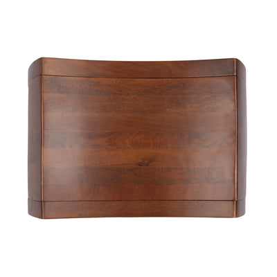 Loviisa Wood Ottoman and Vanity Stool