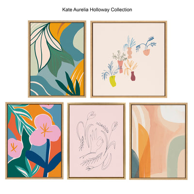 Sylvie Mexico City Morning Framed Canvas by kateandlaurel - product image 6 for Resin Society
