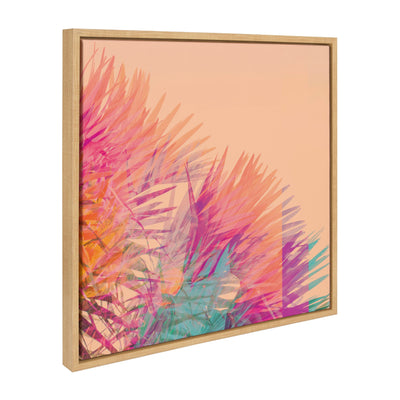 Sylvie Sun Burn 2 Framed Canvas by Alicia Bock
