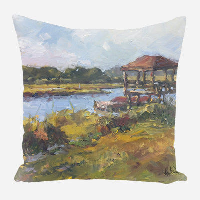 Wrightsville Beach Pillow by John Beard Collection - main product image for Resin Society
