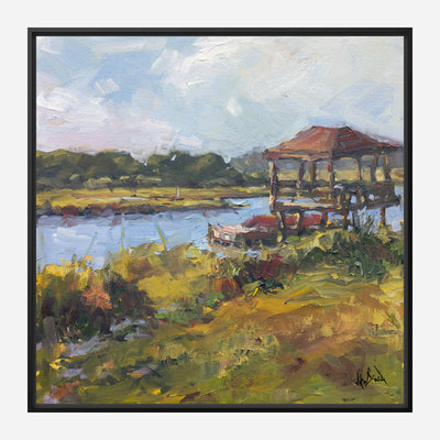 Wrightsville Artist Canvas Enhanced Print by John Beard Collection - product image 5 for Resin Society