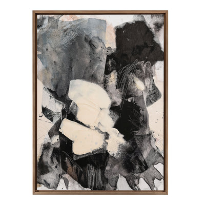 Sylvie Painted Flow III Framed Canvas by Amy Lighthall