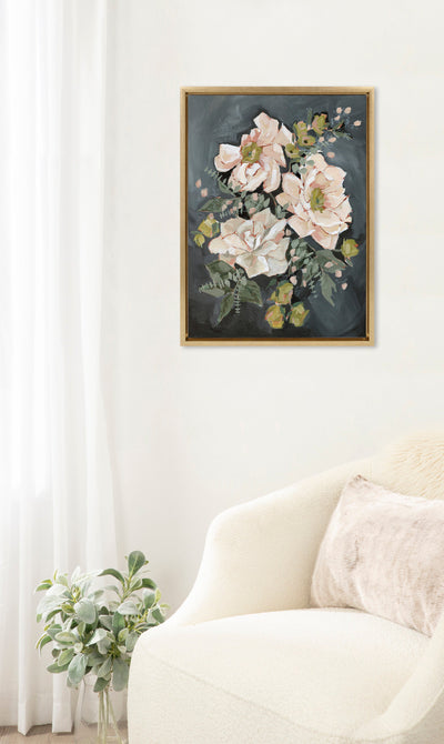 Sylvie Day 24 Framed Canvas by Annie Quigley