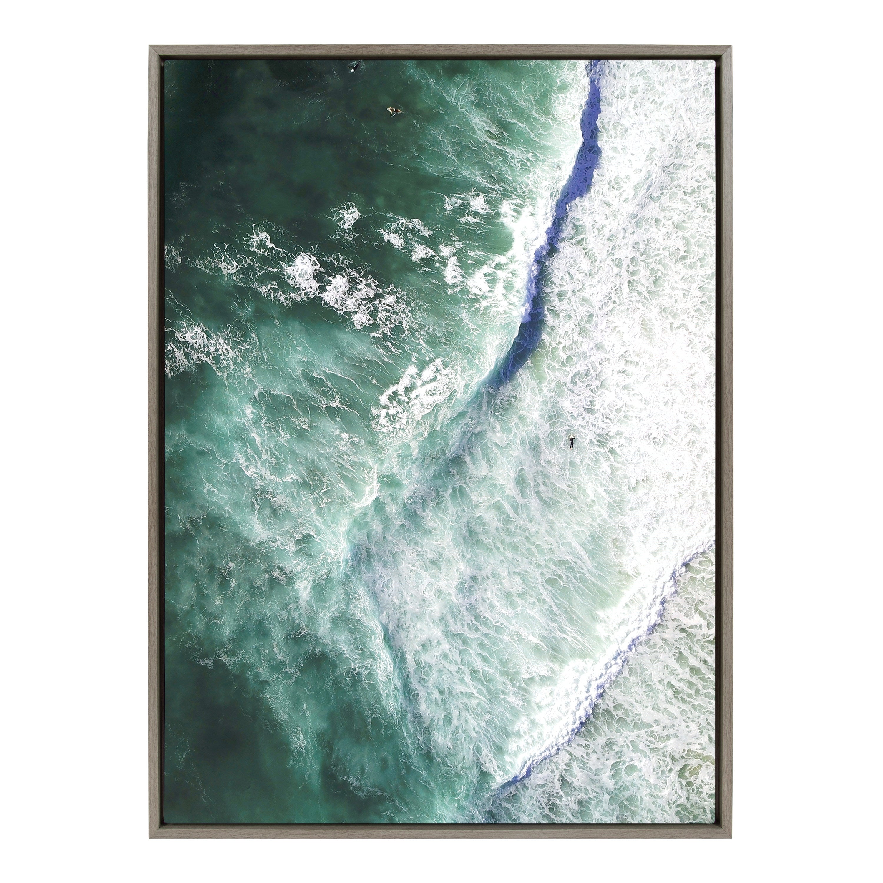 Sylvie Paddle Out Framed Canvas by kateandlaurel - product image 9 for Resin Society