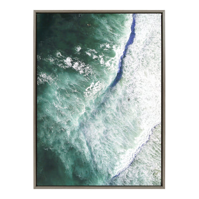 Sylvie Paddle Out Framed Canvas by kateandlaurel - product image 9 for Resin Society