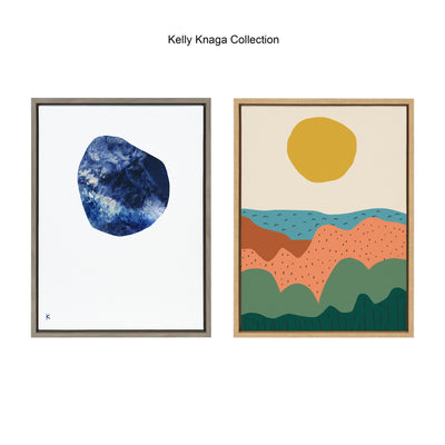 Sylvie Dancing Hills Framed Canvas by kateandlaurel - product image 6 for Resin Society