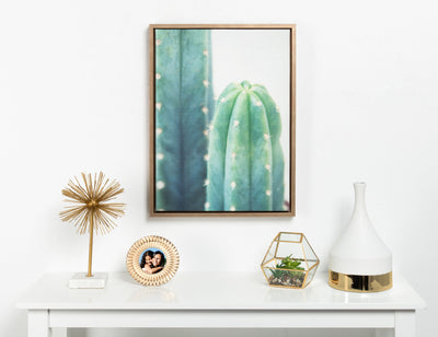 Sylvie Cactus Framed Canvas by kateandlaurel - product image 5 for Resin Society