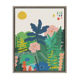 Sylvie Zen Garden 1 Framed Canvas by kateandlaurel - product image 8 for Resin Society