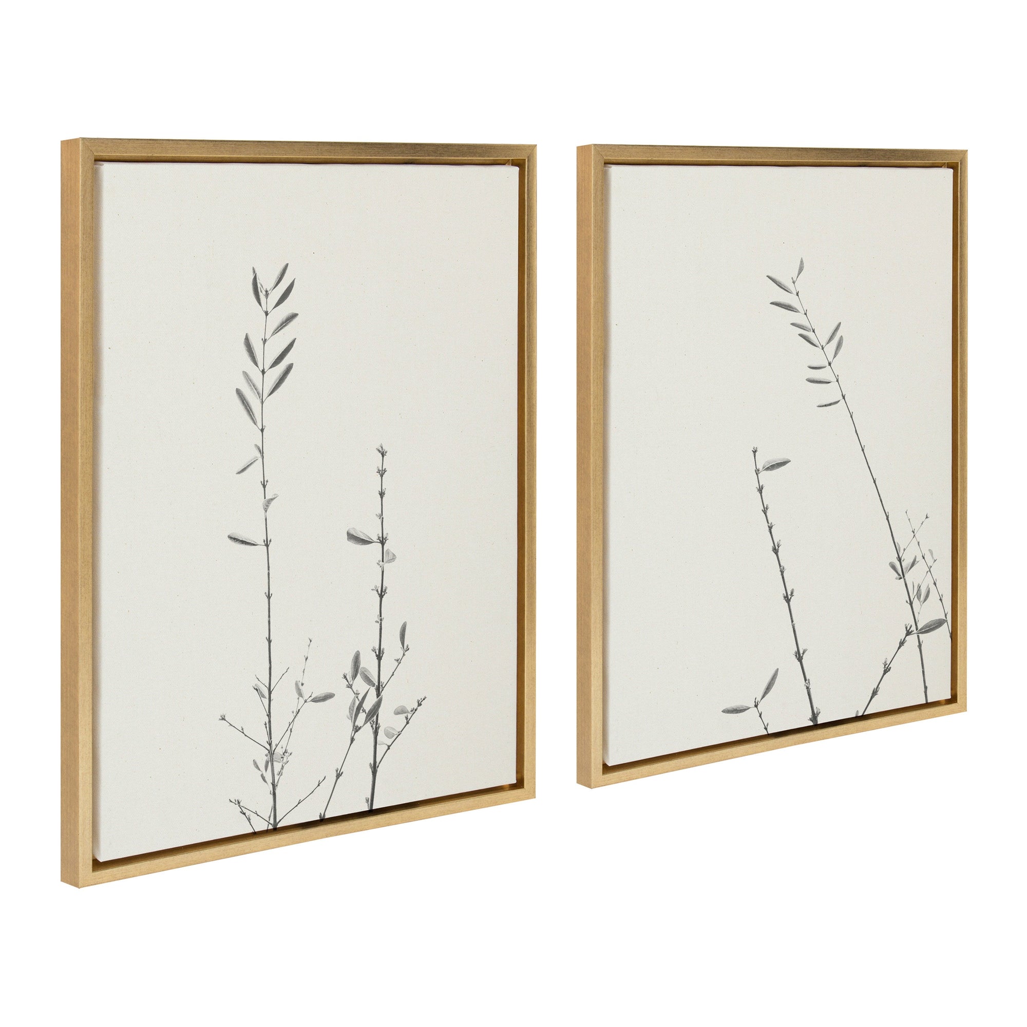 Sylvie Retro Tennessee Botanicals Framed Canvas by kateandlaurel - main product image for Resin Society