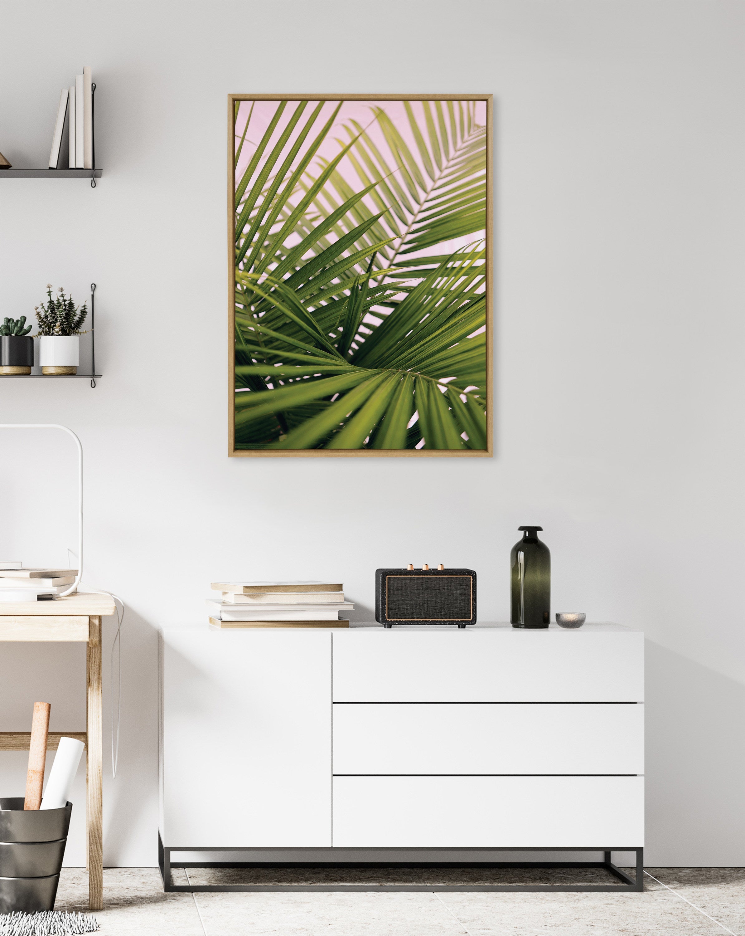 Sylvie Her Majesty 2 Framed Canvas by Alicia Bock