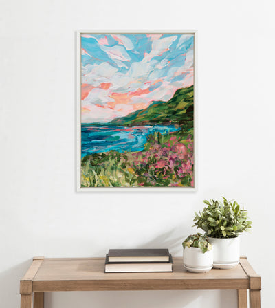 Sylvie Virgin Islands Framed Canvas by Emily Kenney by kateandlaurel - product image 10 for Resin Society