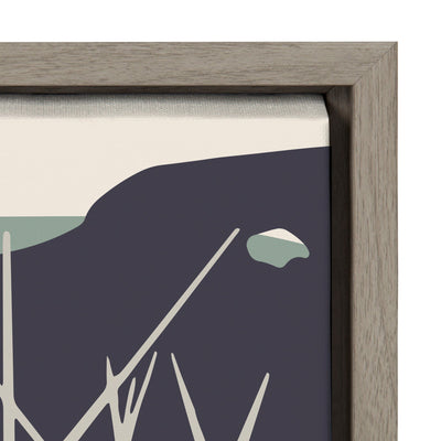 Sylvie Daily Walk Marsh Horizontal Framed Canvas by Hannah Beisang by kateandlaurel - product image 3 for Resin Society