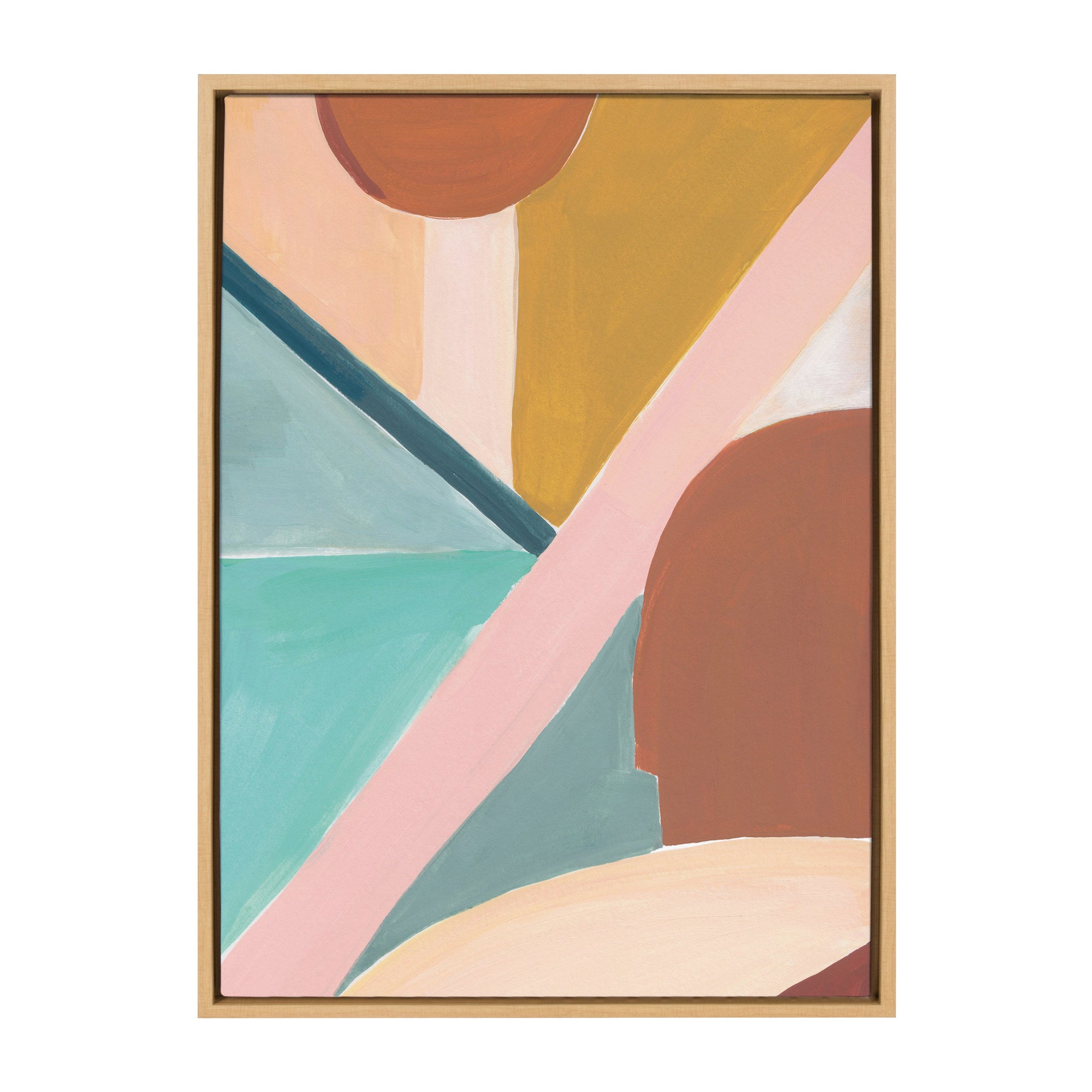 Sylvie Teotitlan Valley Study 2 Framed Canvas by kateandlaurel - product image 9 for Resin Society