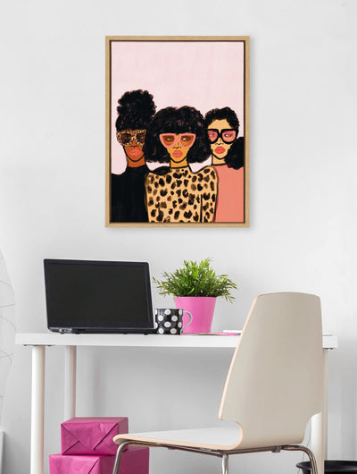Sylvie Shade Squad Framed Canvas by kateandlaurel - product image 7 for Resin Society