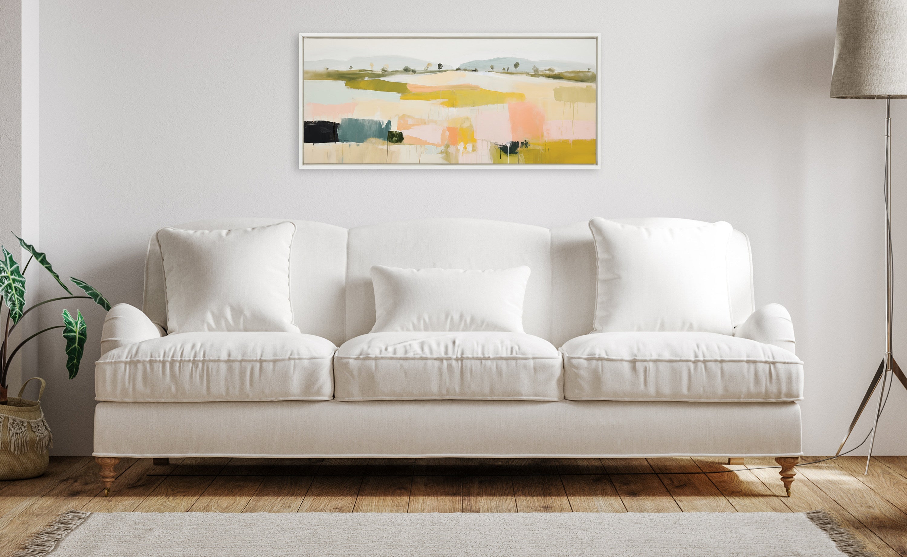 Sylvie Quaint Vista I Framed Canvas by Amy Lighthall