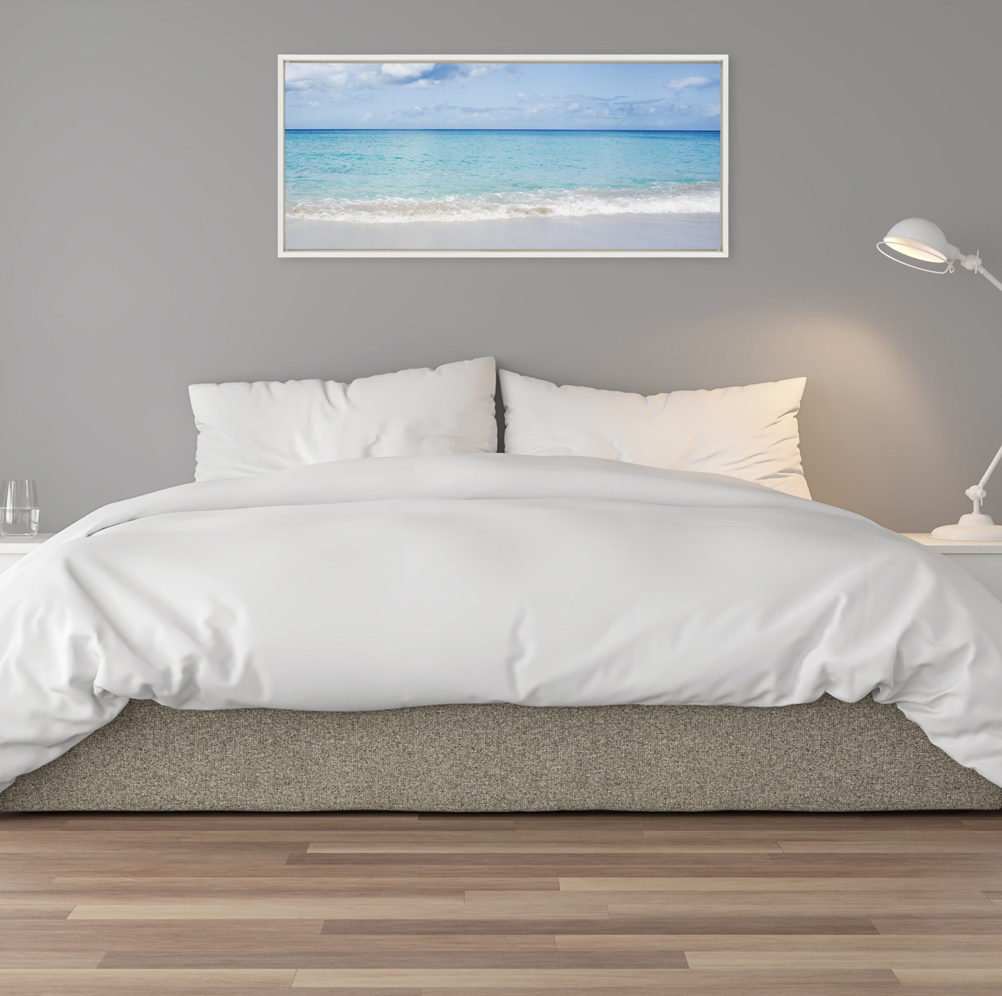 Sylvie I Want to go Back Framed Canvas by Vidal Hernandez