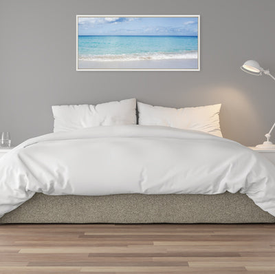 Sylvie I Want to go Back Framed Canvas by Vidal Hernandez