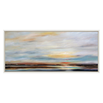 Sylvie Carolina Sunset Framed Canvas by kateandlaurel - product image 8 for Resin Society
