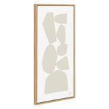 Sylvie Constructed IV Framed Canvas by kateandlaurel - main product image for Resin Society