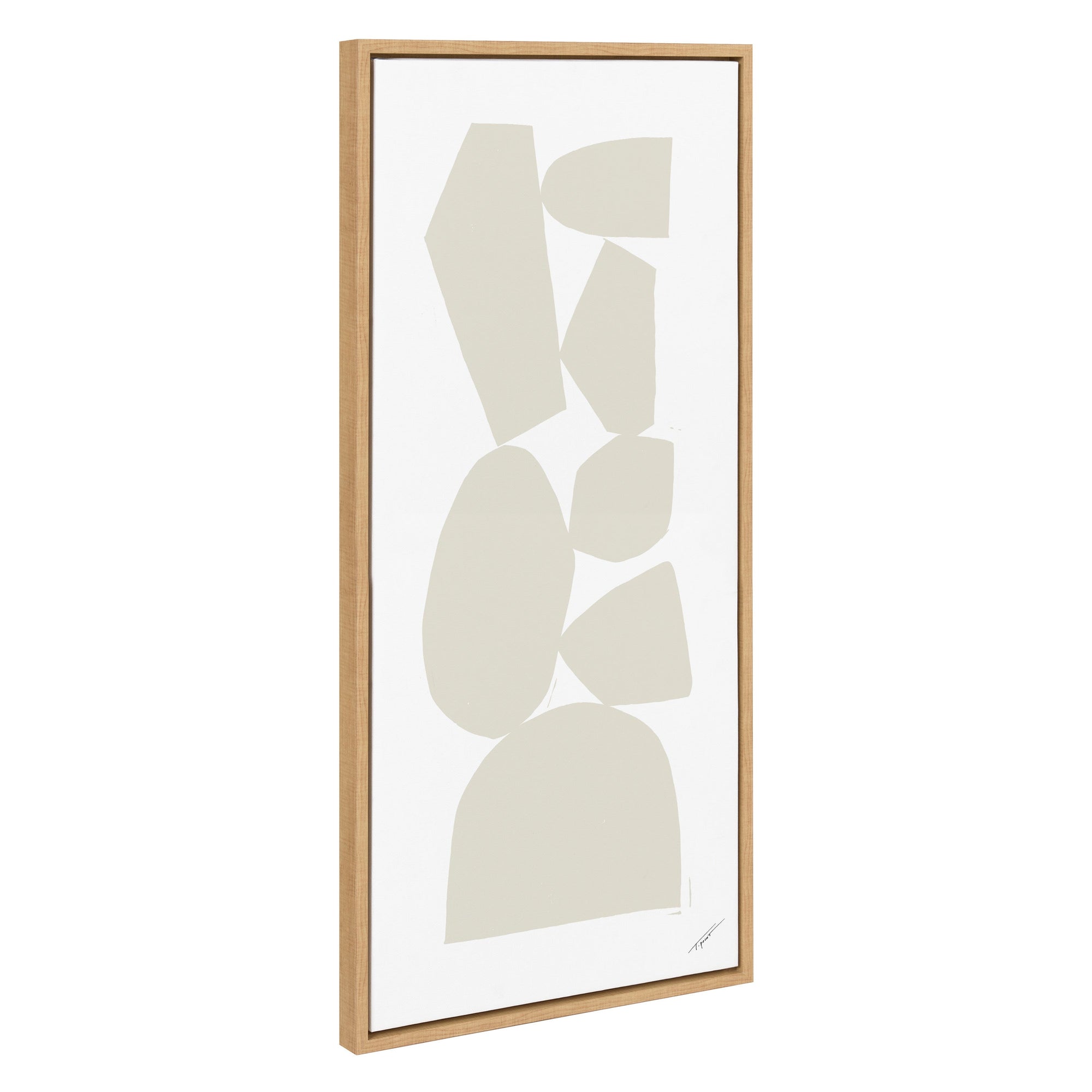 Sylvie Constructed IV Framed Canvas by kateandlaurel - product image 7 for Resin Society