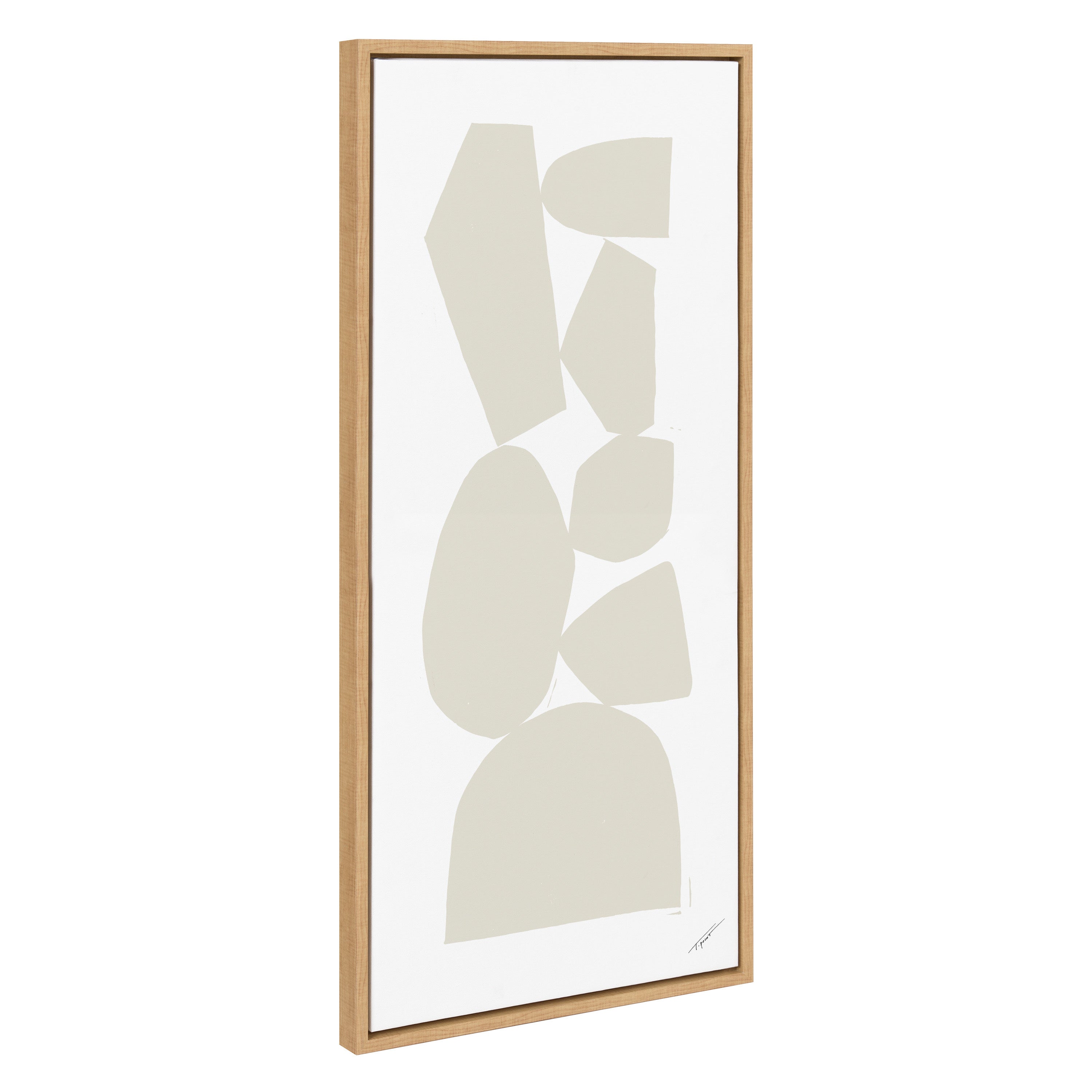 Sylvie Constructed IV Framed Canvas by kateandlaurel - product image 7 for Resin Society