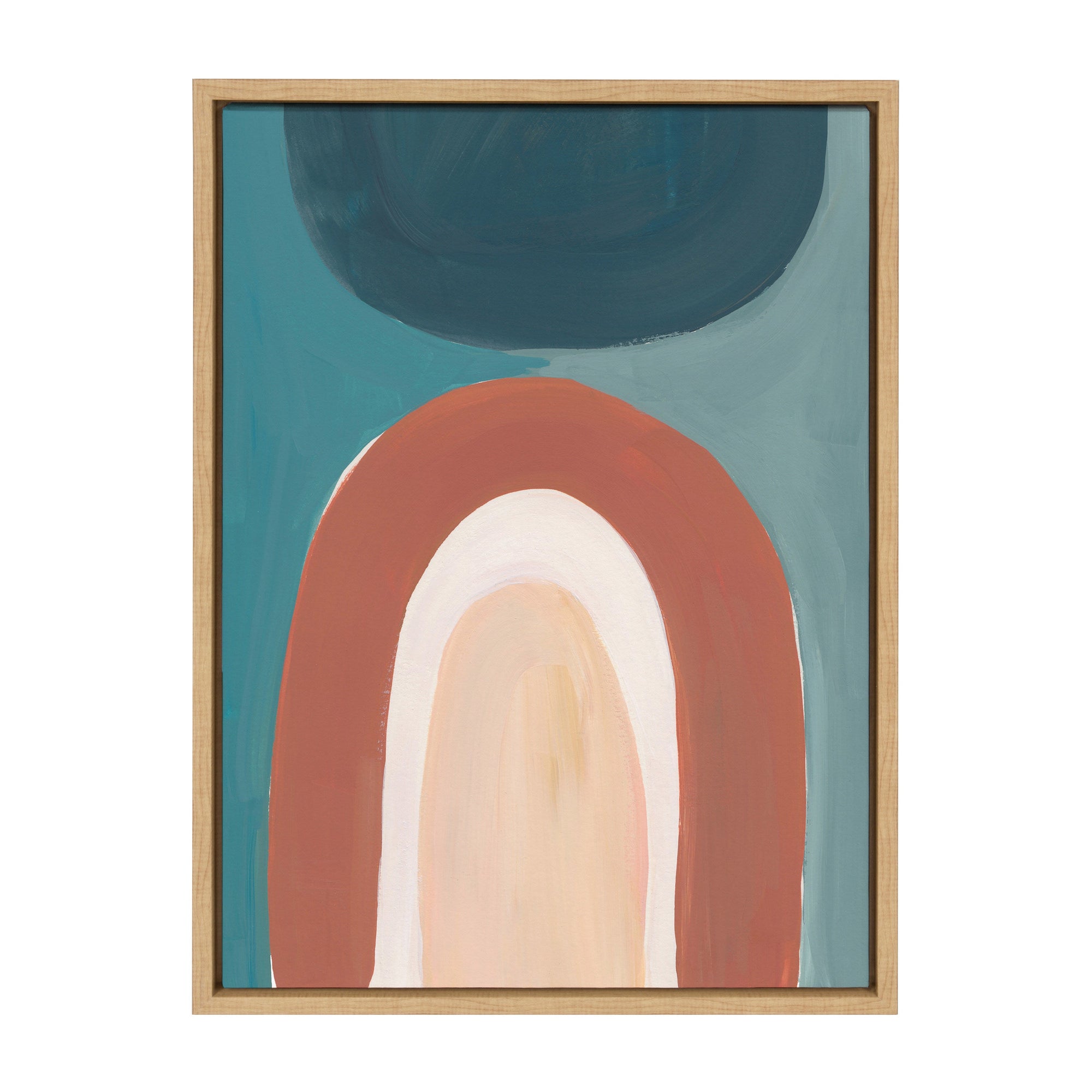Sylvie Teotitlan Valley Study 1 Framed Canvas by kateandlaurel - main product image for Resin Society