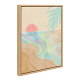 Sylvie Satisfy My Soul Framed Canvas by kateandlaurel - product image 2 for Resin Society