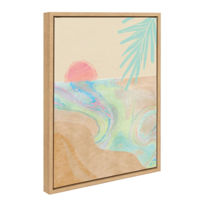 Sylvie Satisfy My Soul Framed Canvas by kateandlaurel - product image 2 for Resin Society