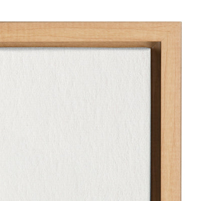 Sylvie Navy Ginkgo and Navy Ginkgo Trio Framed Canvas by kateandlaurel - product image 3 for Resin Society