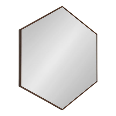Rhodes Framed Hexagon Wall Mirror