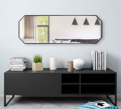 Rhodes Octagon Framed Wall Mirror by kateandlaurel - product image 12 for Resin Society