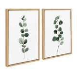 Sylvie Eucalyptus Framed Canvas Set by kateandlaurel - product image 7 for Resin Society