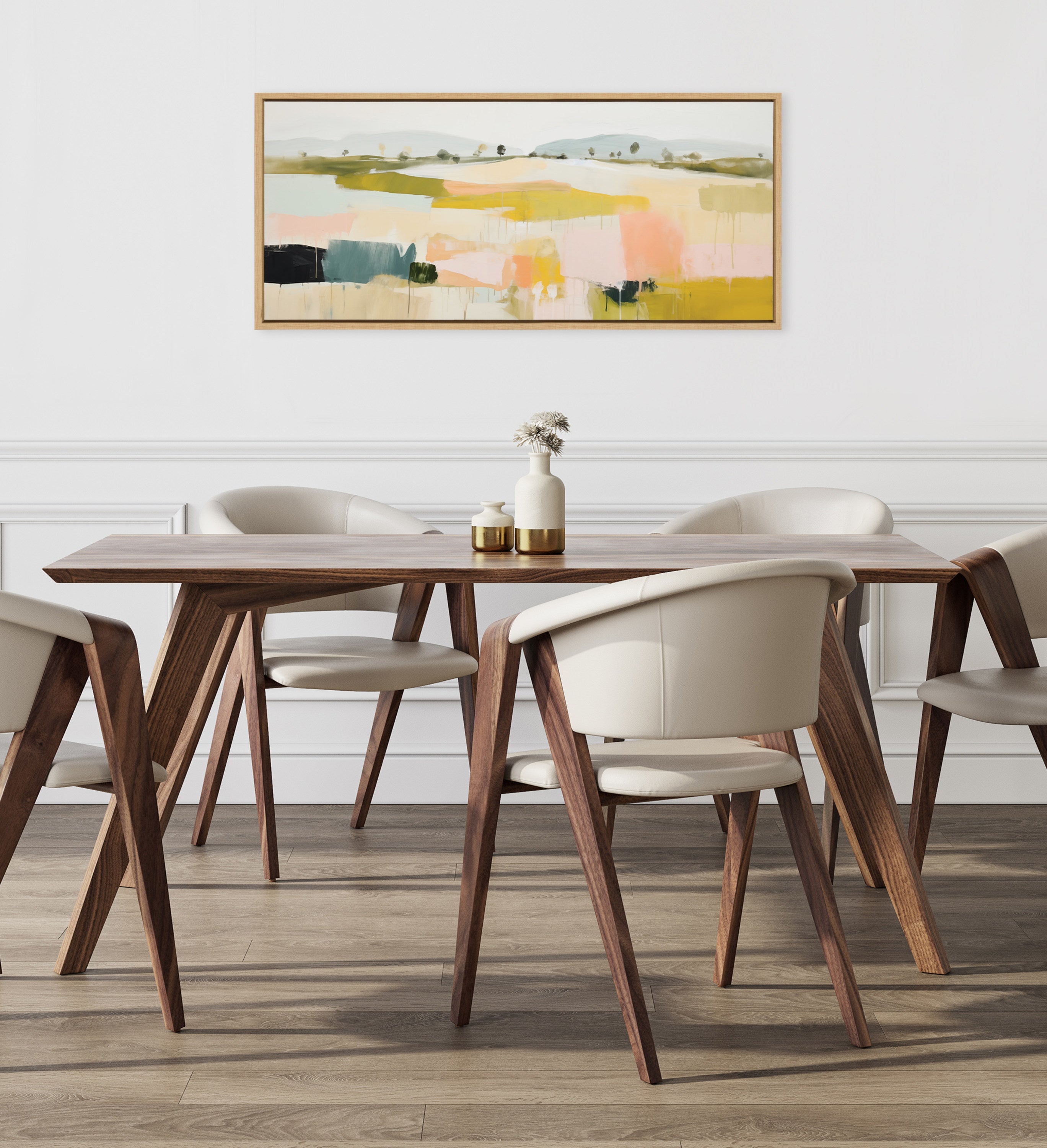 Sylvie Quaint Vista I Framed Canvas by Amy Lighthall
