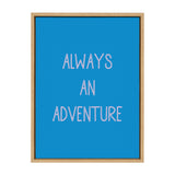 Sylvie Always an Adventure Framed Canvas by kateandlaurel - product image 9 for Resin Society