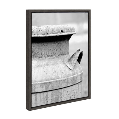 Sylvie Milk Can Framed Canvas by Jami Skarda by kateandlaurel - product image 2 for Resin Society
