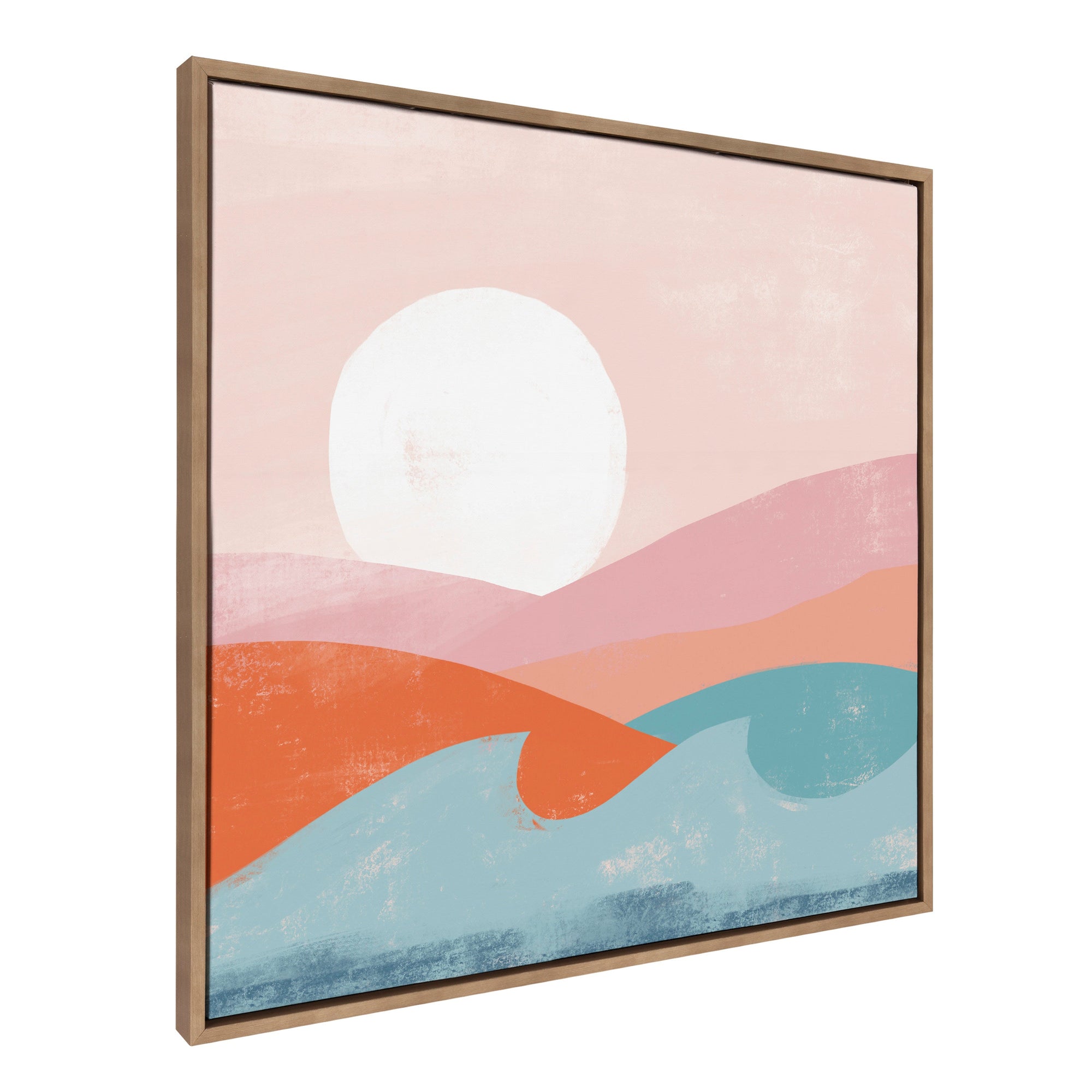 Sylvie Endless Summer Framed Canvas by kateandlaurel - main product image for Resin Society