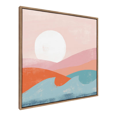 Sylvie Endless Summer Framed Canvas by kateandlaurel - main product image for Resin Society