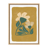 Sylvie Happy Flowers Framed Canvas by kateandlaurel - main product image for Resin Society