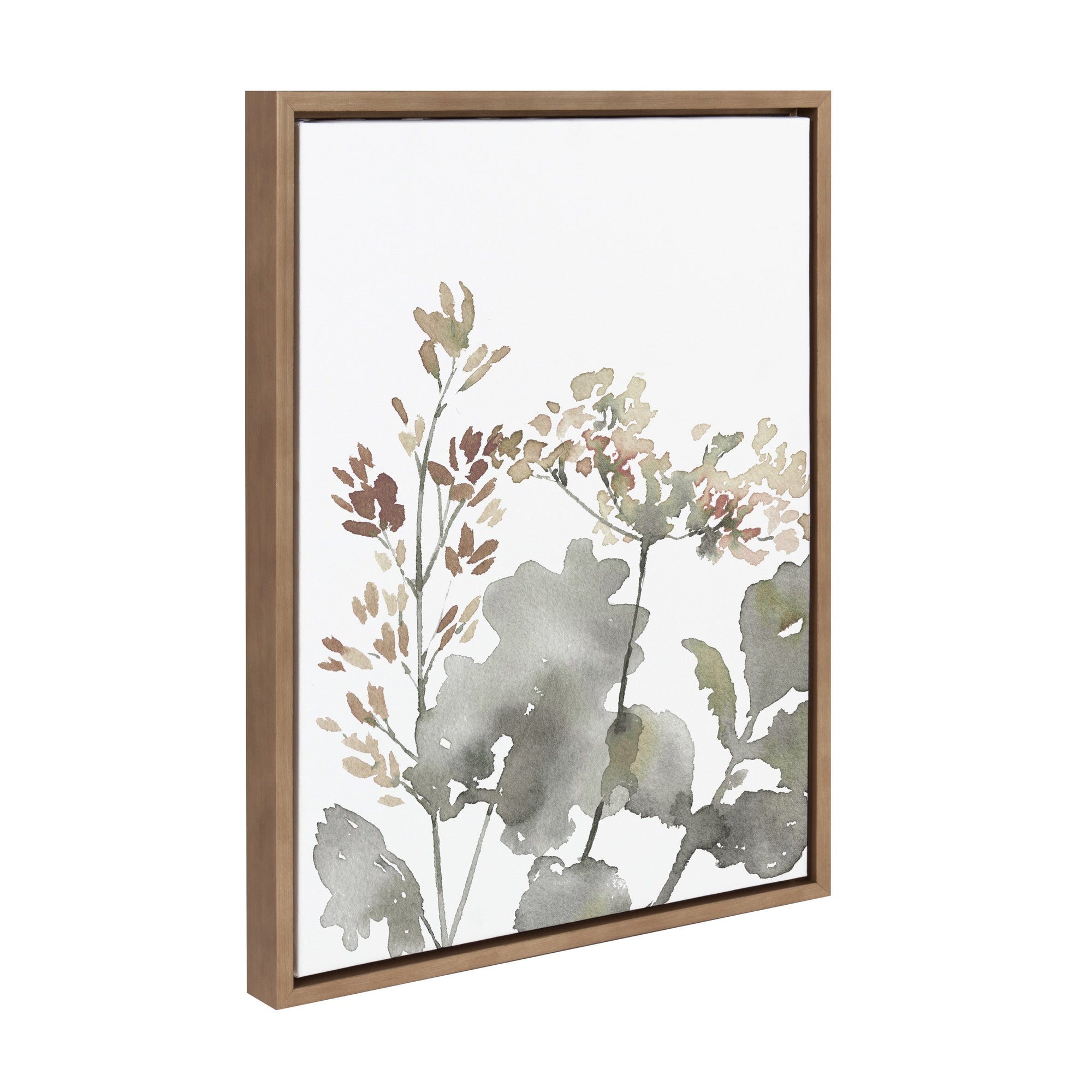 Sylvie Botanical Soft Yellow Framed Canvas by kateandlaurel - product image 7 for Resin Society
