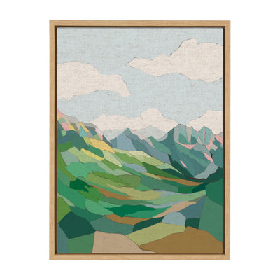 Sylvie Mythen Framed Canvas by Nikita Jariwala