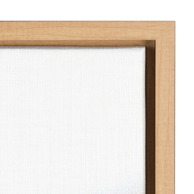 Sylvie Champagne Shimmer Framed Canvas by kateandlaurel - product image 3 for Resin Society