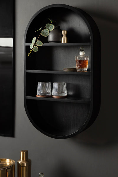 Hutton Wood Capsule Wall Shelf by kateandlaurel - product image 18 for Resin Society