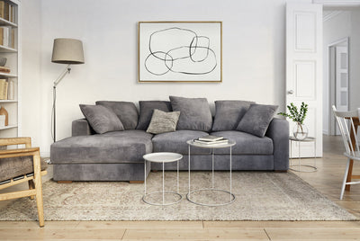 Sylvie 871 Modern Circles Framed Canvas by kateandlaurel - product image 10 for Resin Society