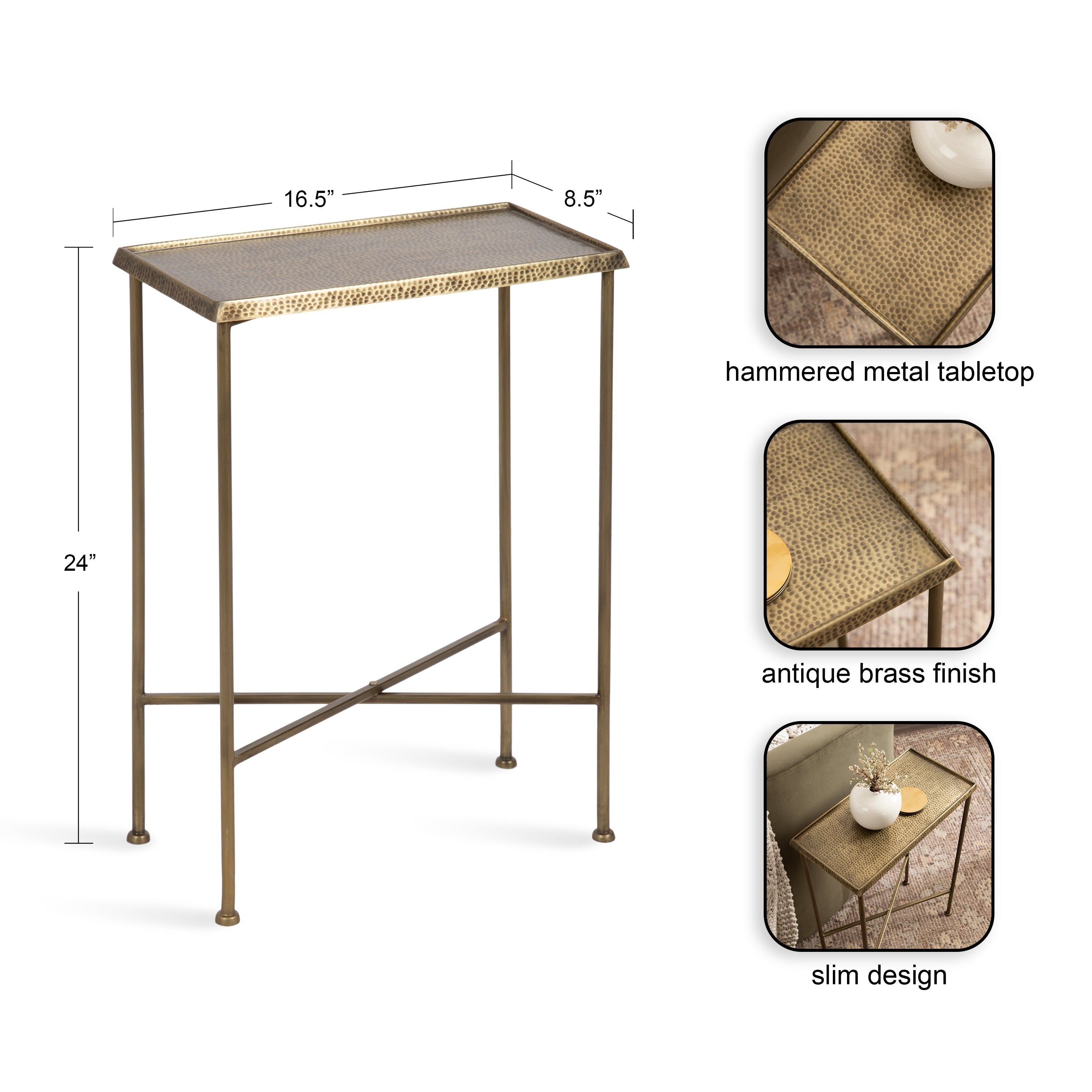 Sanzo Slim Side Table