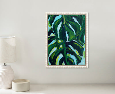 Sylvie Blank Framed Canvas 10x13 by kateandlaurel