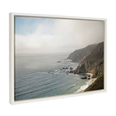 Sylvie Wild Coast No 2 Framed Canvas by kateandlaurel - product image 7 for Resin Society